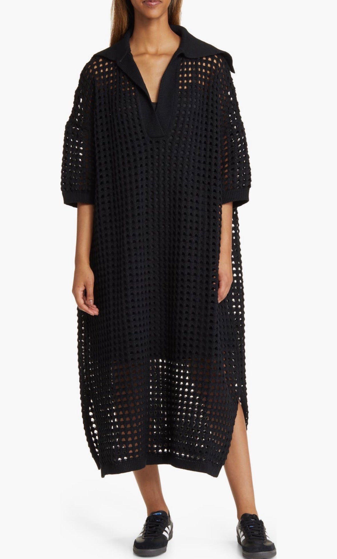“Dressed in Lala” Be Bold Oversized Knit Dress, Size S/M