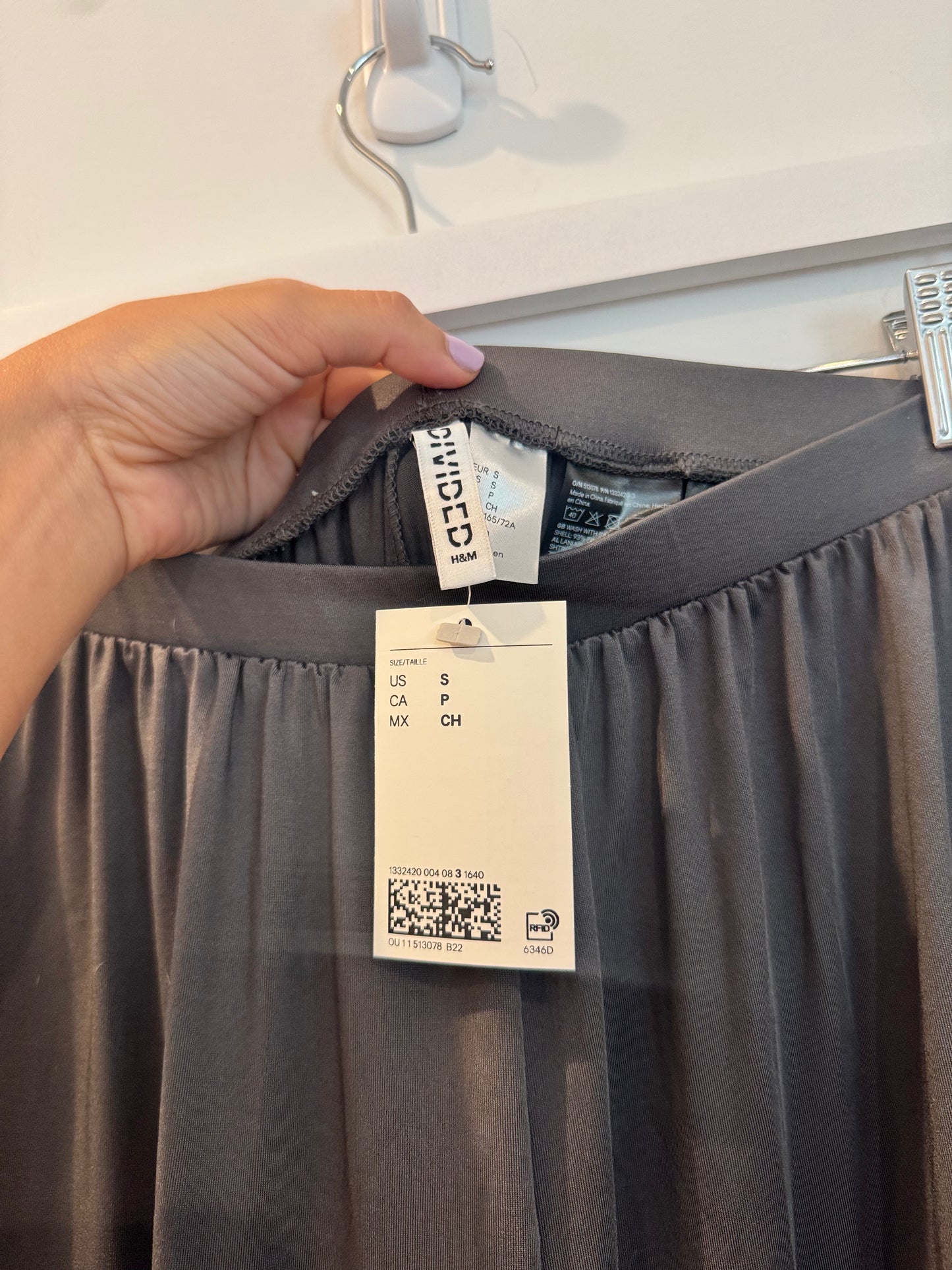 H&M Skirt/Pant BUNDLE (3) Grey & Nude, All Size Small