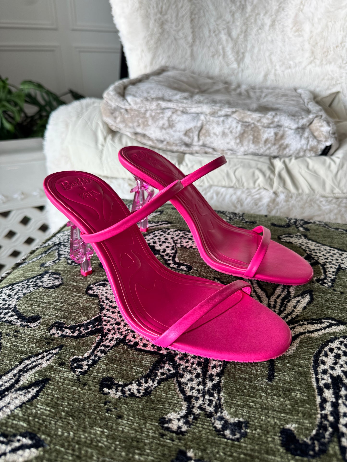 Zara x Barbie Pink Heels, Size EU39 (Best Fits US8)