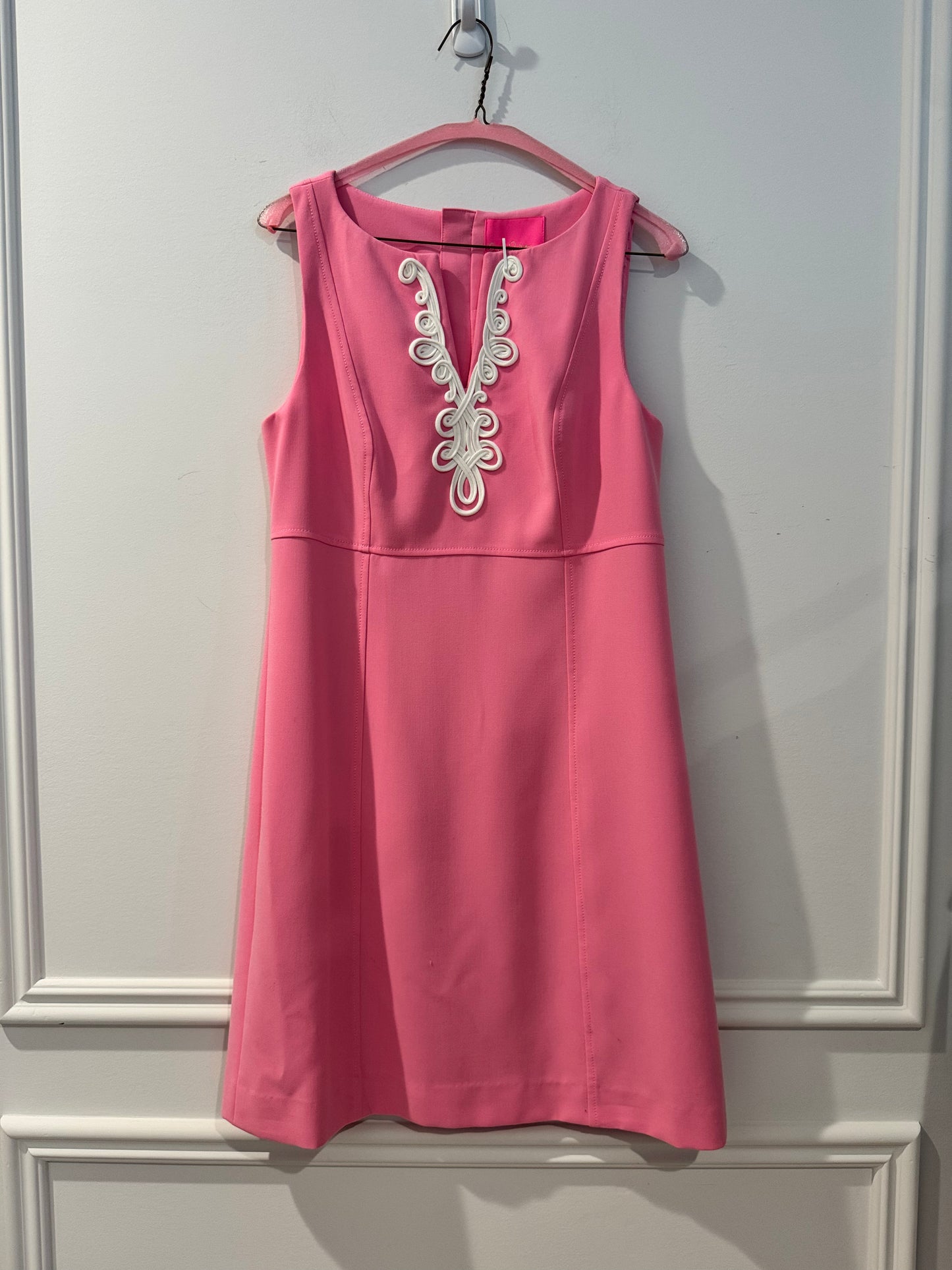 Lilly Pulitzer Trini Viscose Shift Dress, Pink, Size Small