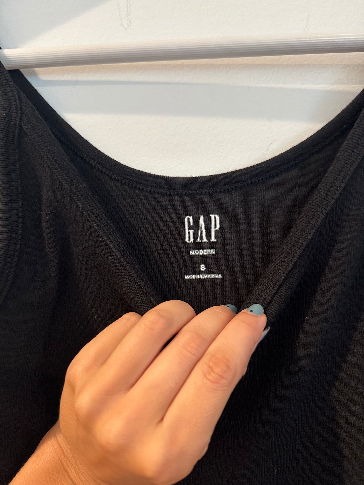J Crew + Gap Black Tank Top Bundle, Both Size Small