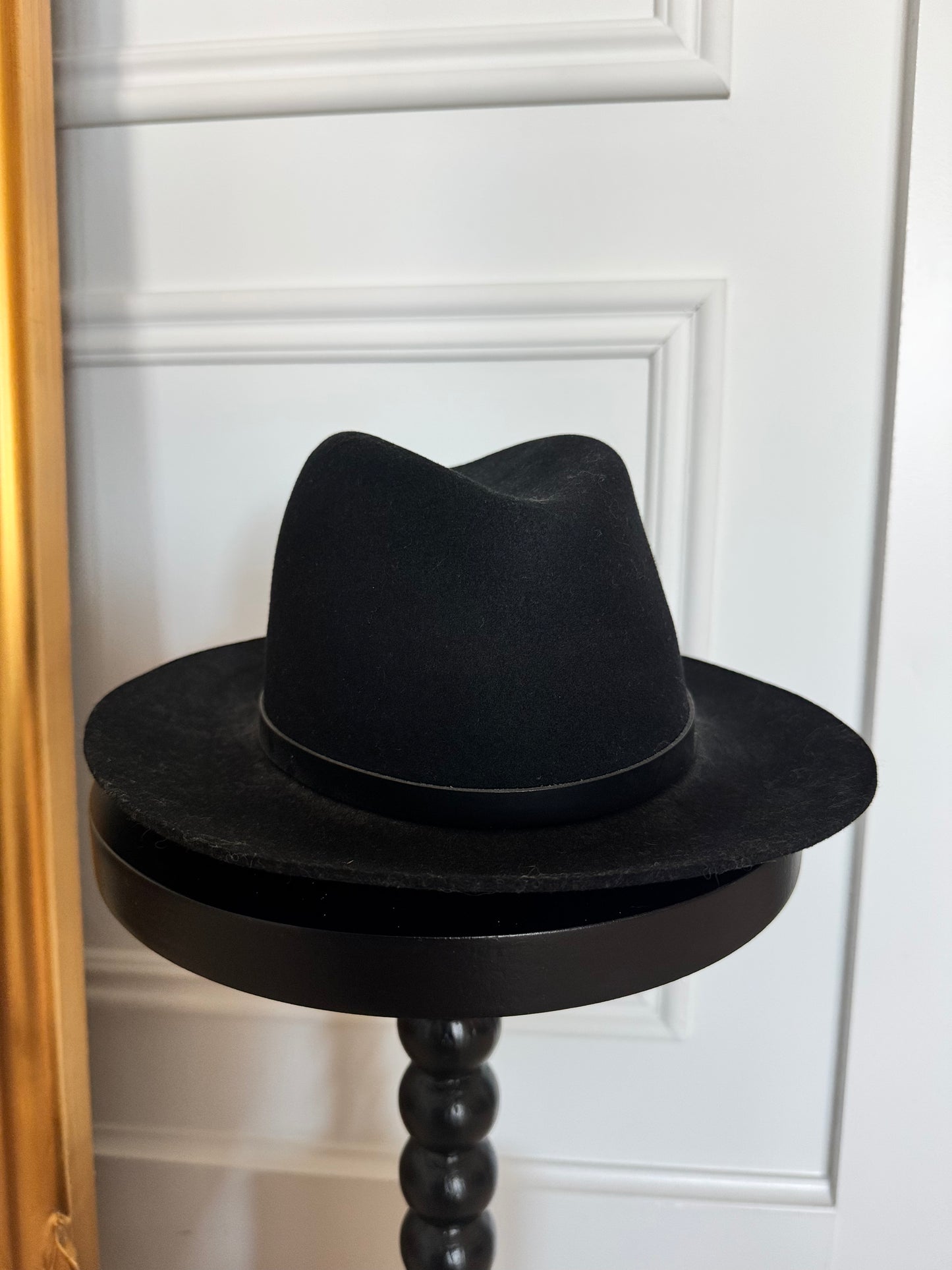 Rag & Bone Floppy Brim Wool Fedora, Size Medium