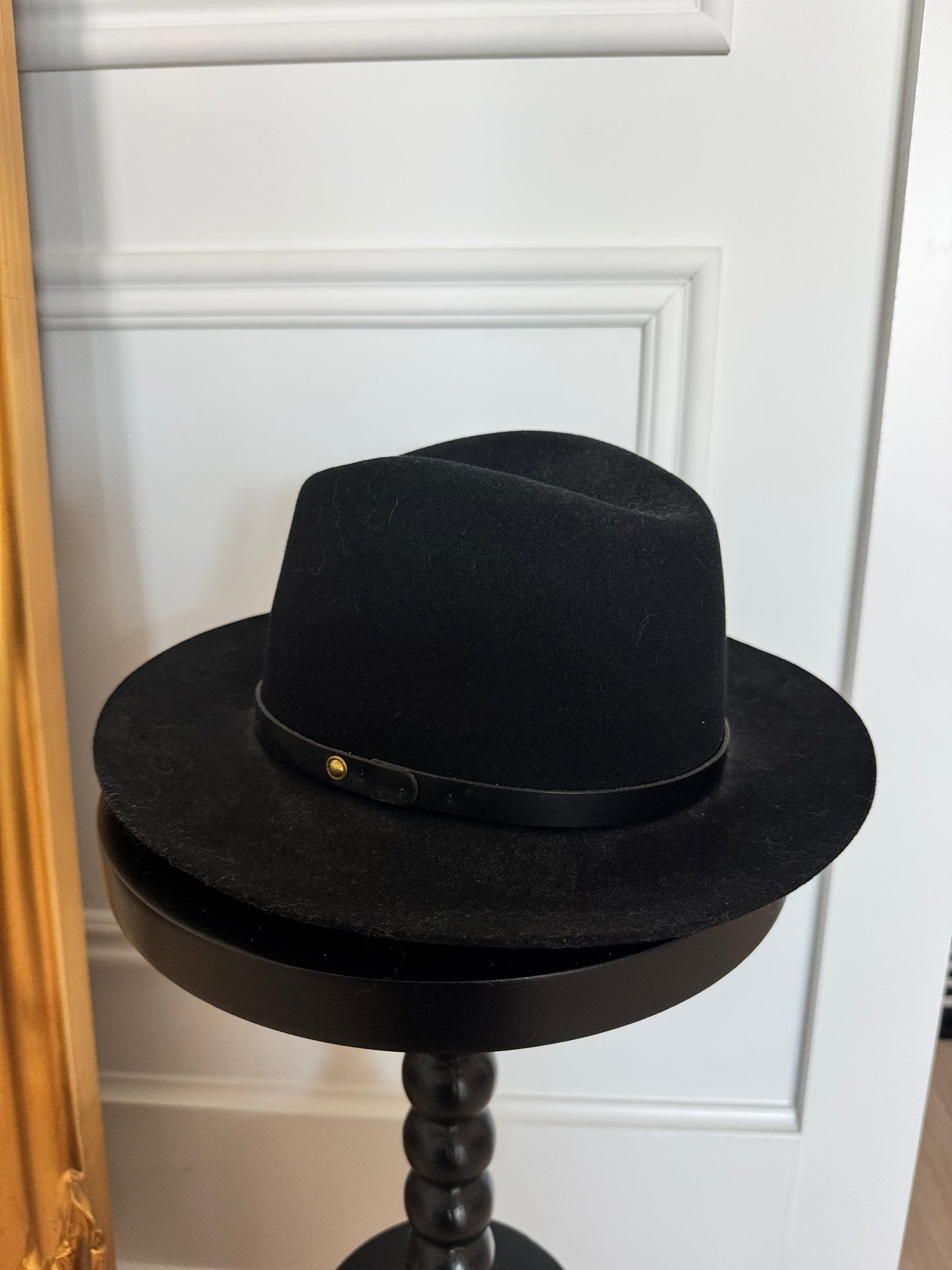Rag & Bone Floppy Brim Wool Fedora, Size Medium